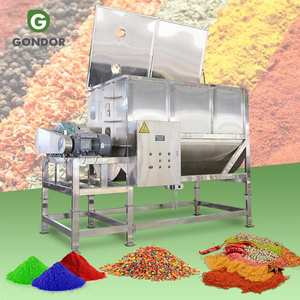 Mezcladora comercial automática de doble cinta pequeña para masilla, pasta, polvo seco y especias - Product Image 1