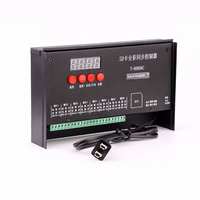 LEDEdit-controlador de píxeles led rgb, tarjeta SD de T-8000, software a todo color T-8000A TTL DMX 512, tira de luces LED programable