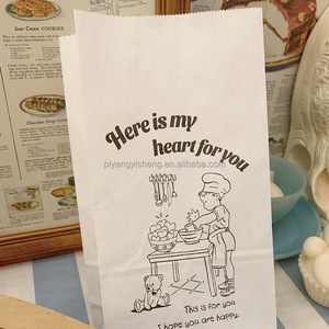 Emballage jetable personnalisé YS pour biscuits à long pain <span class=keywords><strong>sac</strong></span> à pain en papier <span class=keywords><strong>maison</strong></span> biodégradable <span class=keywords><strong>sac</strong></span> en papier kraft pour boulangerie sucre alimentaire - Product Image 5