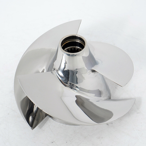 Impeller de jet ski à 3 pales de 140 mm de diamètre pour <span class=keywords><strong>Kawasaki</strong></span> 550 JS/550 SX Single16 PWC, avec joint - Product Image 2