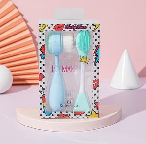 <span class=keywords><strong>Brosse</strong></span> <span class=keywords><strong>nettoyante</strong></span> faciale coréenne biodégradable écologique avec des brosses de massage en silicone pour un nettoyage en profondeur du nez - Product Image 2