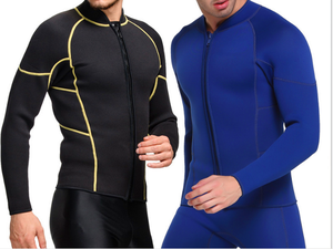 3mm de largo manga <span class=keywords><strong>apnea</strong></span> piscina de neopreno chaqueta surf traje de <span class=keywords><strong>buceo</strong></span> - Product Image 3