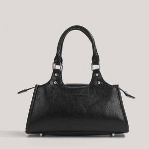 Large Capacity PU Leather Women's <b>Tote</b> <b>Bag</b> Stylish Crossbody shoulder <b>bag</b> black Underarm <b>Bag</b> handbags for women ladies <b>bags</b> - Product Image 3