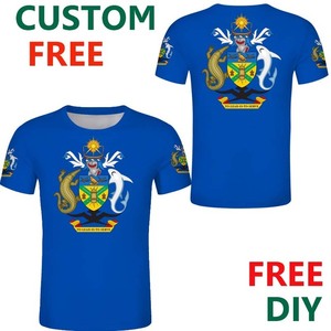 เสื้อยืดลายธงชาติหมู่เกาะโซโลมอนสำหรับผู้ชายแฟชั่นแขนสั้นโพลีเอสเตอร์แบรนด์ที่สามารถปรับแต่งได้สำหรับแฟนๆ - Product Image 2