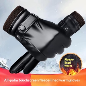 <span class=keywords><strong>Gants</strong></span> de <span class=keywords><strong>moto</strong></span> imperméables au vent, en cuir artificiel, tactiles, unisexes, pour les trajets quotidiens, pour l'<span class=keywords><strong>hiver</strong></span> - Product Image 3