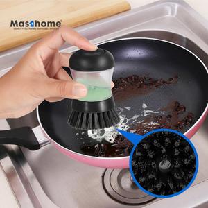 Masthome Hot Product Kitchen Cleaning <strong>Vegetable</strong> Scrubber Dishwashing Dish Pot <strong>Brush</strong> - Product Image 5