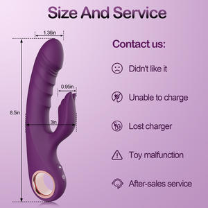 DDP Toptan Amazon Çok Satan Klitoral Stimülatör Kadın Mastürbatörü Yapay Penis Vibratör Tavşan Vibratör Kadınlar İçin - Product Image 6