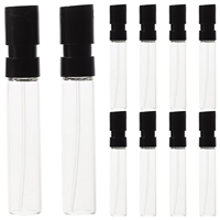 Mini flacons vaporisateurs de parfum rechargeables de 2 ml, format voyage, distributeur de Cologne vide avec pompe de recharge pour les déplacements