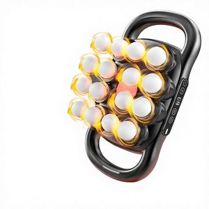 Masajeador Muscular Fascial de 16 Cabezales con Función Musical y Control de Velocidad para Relajación Corporal Completa - Product Image 1