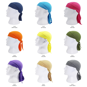 Mồ hôi Wicking Doo Rag làm mát sương Rag Mũ bảo hiểm lót xe máy lớn làm rags đầu bọc Bandana sọ mũ cho nam giới và phụ nữ - Product Image 1