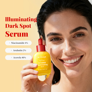 Illuminante sbiancante vitamina <span class=keywords><strong>C</strong></span> Niacinamide idratante siero viso con acido ialuronico rafforza la barriera cutanea - Product Image 2