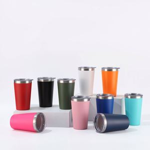 Vaso Térmico Personalizado de Doble Pared con Aislamiento al Vacío, Taza de Café de Acero Inoxidable 304 con Tapa - Product Image 1
