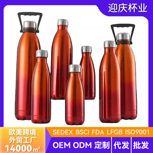 Bouteille d'eau sport en acier inoxydable 304 à double paroi isolée sous vide pour usage extérieur - Product Image 4