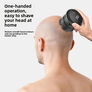 Upgraded <b>Head</b> Shavers for Bald Men Waterproof Dry Wet Rotary <b>Razor</b> Magnetic Detachable Blades Close Smooth Shave - Product Image 6