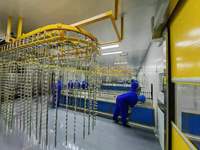 Équipement d'électrogalvanisation UV Huagon, Ligne d'électrogalvanisation, Système de durcissement UV, Contrôle automatique, Haute efficacité