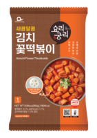 Tteokbokki Coreano Auténtico Premium con Kimchi Procesado por Retortación para Cocinar en Sartén o Estufa