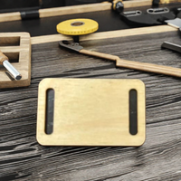 Nouvelles cartes d'accès intelligentes en bois vert réutilisables avec puce RFID NFC pour le paiement et l'utilisation professionnelle
