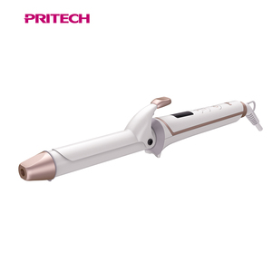 PRITECH Céramique Revêtement <span class=keywords><strong>Cheveux</strong></span> Fer À <span class=keywords><strong>Friser</strong></span> affichage LCD Contrôle de La Température Électrique Bigoudi - Product Image 3