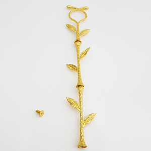 ถาดใส่ขนมเค้ก คุ้กกี้ 3 ชั้น สีทอง สำหรับงานแต่งงาน พร้อมหูจับและอุปกรณ์ตกแต่ง รุ่น CSH-036 - Product Image 1