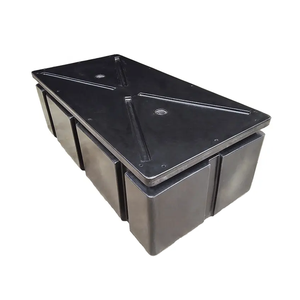 LLDPE phao hộp Tank Marina xây dựng sử dụng EPS bọt đầy Modular Dock nổi nhựa - Product Image 1