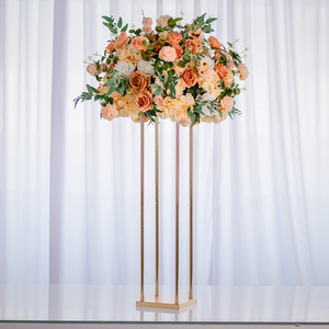 Nouveau support décoratif géométrique pour <span class=keywords><strong>mariage</strong></span>, présentoir de fenêtre haut-bas, ornements décoratifs pour table principale de <span class=keywords><strong>mariage</strong></span> BR-0952 - Product Image 2