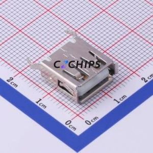 USB-255-BRYH137 USB Connector Through hole Component (THT) Connector Type-A USB 2.0 Female Through Hole - Product Image 1