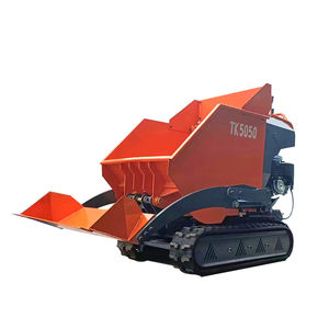 Harga bagus 0.5 Ton karet genggam Mini dilacak <span class=keywords><strong>Dumper</strong></span> dari pabrik Cina - Product Image 3