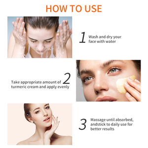 ครีมขมิ้นไนอาซินาไมด์ช่วยเพิ่มความขาวให้ผิวเพิ่มความชุ่มชื้นให้ผิวครีมบำรุงผิววีแกนออร์แกนิกเครื่องสำอางฮาลาล - Product Image 6