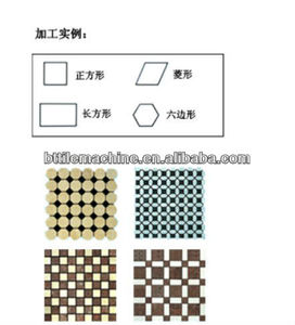 马赛克石材切割机2头多盘陶瓷踢脚线瓷砖马赛克瓷砖自动切割机 - Product Image 6