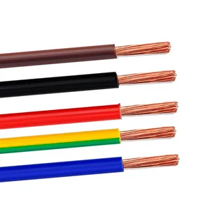 16AWG 18AWG 20AWG 22AWG 24AWG 600V Single Core Copper Electric Wires Cable UL1028 Electrical Cable Wire Price