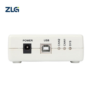 ZLG USBCAN-II Analizador de Bus CAN de Doble Canal USB a CANopen J1939, Adaptador Industrial Automotriz - Product Image 4