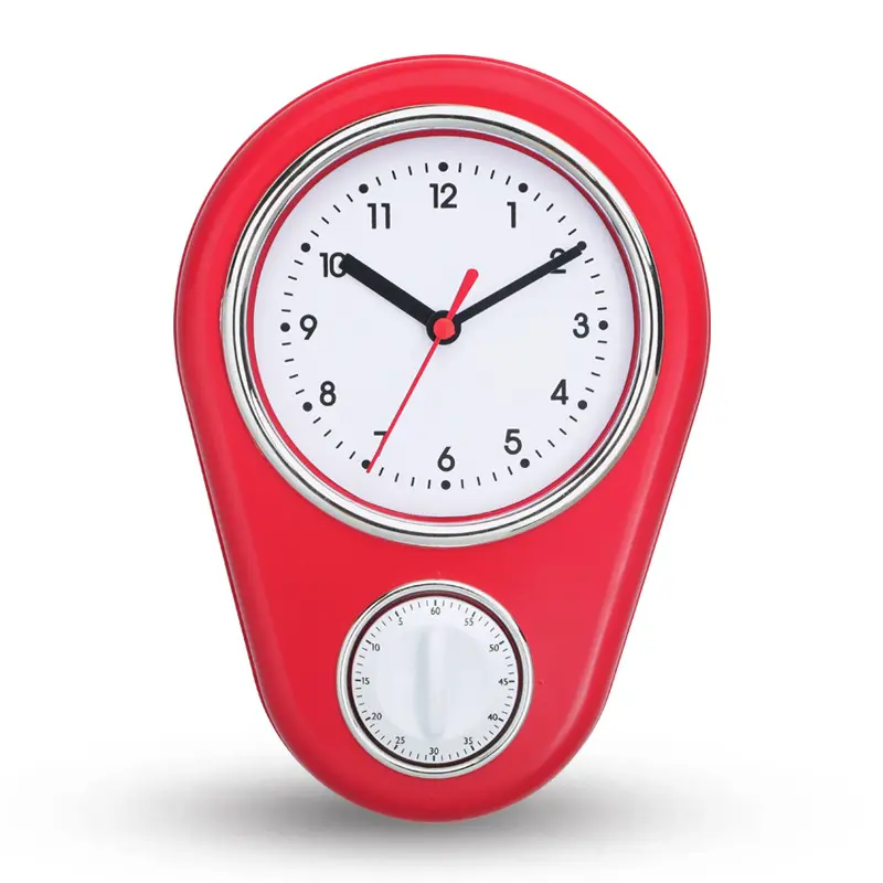 Compte à rebours réveil cuisine minuterie muet créatif sonnerie horloge acrylique horloge