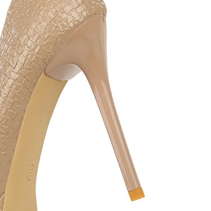 3266-3 Style européen américain Banquet femmes pompes plate-forme imperméable <span class=keywords><strong>fer</strong></span> orteil pointu talons hauts peu profonds <span class=keywords><strong>talon</strong></span> mince Super - Product Image 5