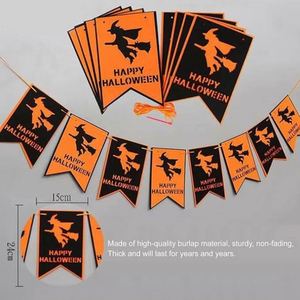 New Design Party Felt Halloween Decoration Large Halloween Garland Bat Ghost Pumpkin - Product Image 5