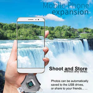 Clé USB OTG Type-C sécurisée avec cryptage par empreinte digitale, 3 en 1, haute vitesse, 128 Go, 256 Go, 512 Go, clé USB 3.0 - Product Image 6