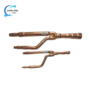 วาล์วเปลี่ยนทิศทางทองแดง Lucky Way รุ่น JD-GL-FQ01A สำหรับระบบปรับอากาศ Gree VRV - Product Image 4