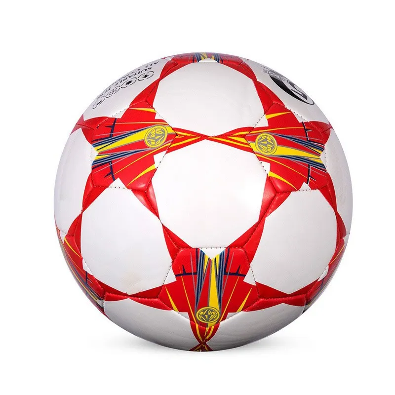 サイズ5公式サッカーボールカスタムロゴPU素材サッカーボールBalones de FutbolトレーニングFootball Pelota de Futbol 5