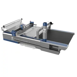 Jindex x-kesim 2020 çok katmanlı olmayan dokuma kumaş CNC kesme makinesi otomatik besleme