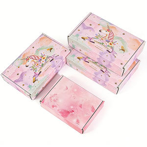 Boîte cadeau personnalisée, motif personnalisé, taille personnalisée, luxe, écologique, réutilisable, pelliculage brillant, gaufrage, carton ondulé, boîte cosmétique - Product Image 5