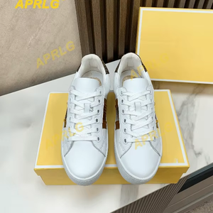 Nouvelles chaussures décontractées polyvalentes en cuir de vachette respirantes à lacets en maille pour femme M-K 2025, semelle épaisse, idéales pour l'été et l'hiver - Product Image 2