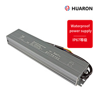 Convertidor de Corriente CA-CC Impermeable IP67, Controlador LED de 60W-400W, Iluminación LED, Carcasa de Aluminio de Alta Calidad, Garantía de 3 Años, CE 3C ETL