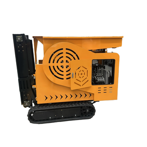 China Rail Precio bajo Roca y construcción Residuos Grava Mandíbula Mini Trituradora Goma Rastreado Grava Trituradora Uso para África - Product Image 1