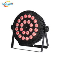 SW-C6V24 24 pièces RGBWA + UV 6in1 LED Par lumière 24x18w fête mariage Club DJ effet lumière de scène