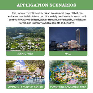 Olahraga tidak bertenaga permainan interaktif orang tua anak sepeda Roller Coaster Pedal perlengkapan bermain anak-anak - Product Image 5