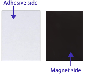 A4 màu hỗ trợ giảng dạy mềm tấm từ tính sắt từ dải cao su cho DIY dán - Product Image 6