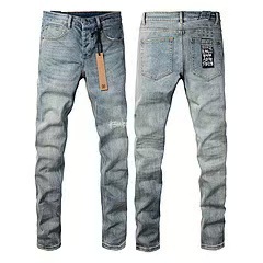 <span class=keywords><strong>Jean</strong></span> en denim <span class=keywords><strong>coupe</strong></span> <span class=keywords><strong>droite</strong></span> S23 avec fentes et taille élastique extensible, <span class=keywords><strong>jean</strong></span> décontracté pour <span class=keywords><strong>homme</strong></span> style américain High Street - Product Image 4