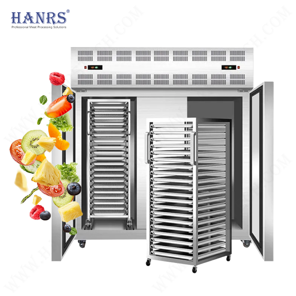 Commercial Stainless Steel Industrial High-Performance Blast Freezer - Rapidly Freeze Fruits, Meats, and More