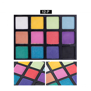 Mới đến Excel Colorful vuông trang điểm Eyeshadow pallets Eyeshadow <span class=keywords><strong>Palette</strong></span> - Product Image 2