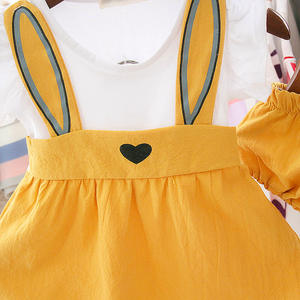 Ensemble culotte et robe d'été anti-reflet pour bébé fille, version coréenne mignonne - Product Image 6