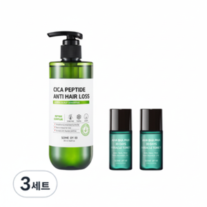 Somebymi Champú Anticaída para el Cuero Cabelludo Derma 285ml + Tónico Milagroso 6ml X 2 Unidades, Set de 3 Unidades en Oferta; Fórmula Líquida con Aminoácidos - Product Image 1
